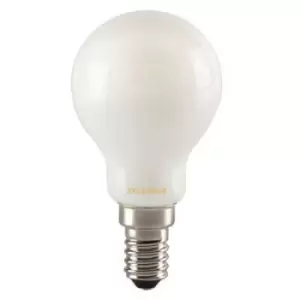 Image of Sylvania 27257 Toledo Filament LED Ball Satin 400Lm E14