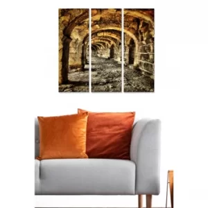 Image of MDF4095616 Multicolor Decorative MDF Painting (3 Pieces)