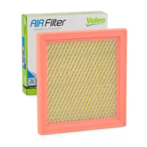 Image of VALEO Air filter 585097 Engine air filter,Engine filter NISSAN,MICRA III (K12),MICRA II (K11),Note (E11, NE11),Micra C+C III (K12)
