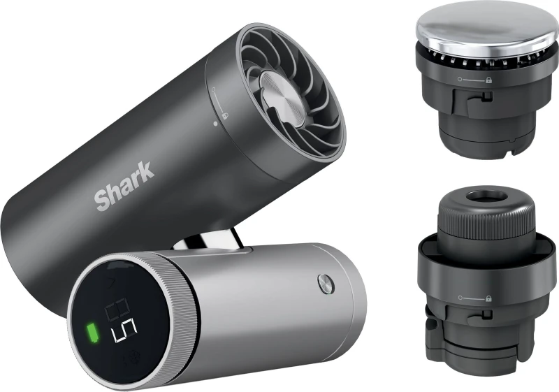 Image of Shark ChillPill 3-in-1 Fan, Mist & InstaChill System - FA022UK - Carbon, Black