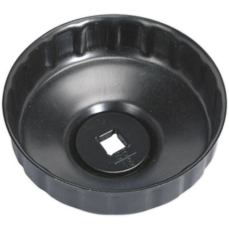 Image of Loops 86mm Oil Filter Cap Wrench - 18 Flutes - 3/8" Sq Drive - Low Profile Design Multi