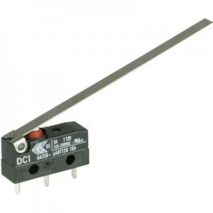 Image of Cherry Switches Microswitch DC1C H1LD 250 V AC 6 A 1 x OnOn IP67 momentary