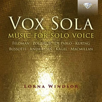 Image of Lorna Windsor - Vox Sola: Music for Solo Voice CD