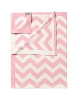 Image of Clair De Lune Chevron Blanket