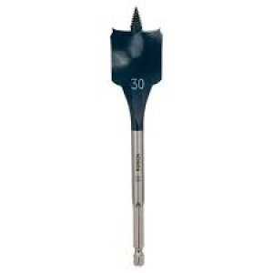 Image of Bosch Selfcut Hex Shank Flat Drill Bit 30mm 150mm