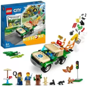 Image of LEGO City Wild Animal Rescue Missions Interactive Set 60353