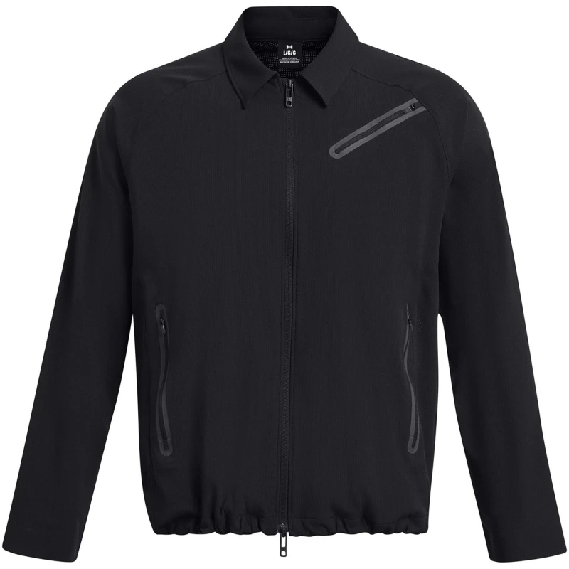 Image of Under Armour Mens Vented Midweight Bomber Jacket Black male S