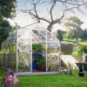 Image of Palram Silver Polycarbonate 6 x 12ft Canopia Harmony Greenhouse - Garden & Outdoor
