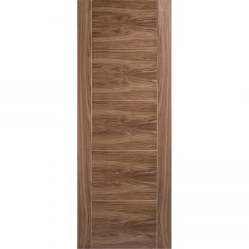 Image of Vancouver Internal Prefinished Walnut 5 Panel - 762 x 1981mm