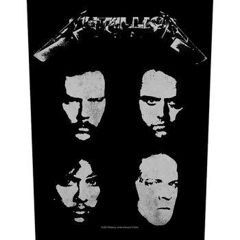 Image of Metallica - Black Album Back Patch