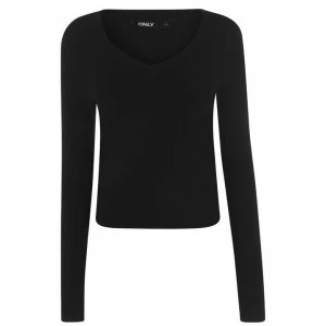 Image of Only Venice Knit Jumper - Black