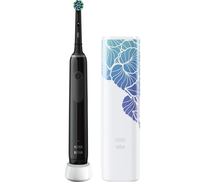 Image of ORAL B Pro 3 3500 Electric Toothbrush - Design Edition Black 8700216271240