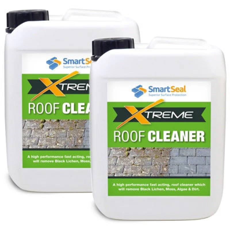 Image of Smartseal - Roof Cleaner Xtreme, Premium Black Spot Remover, Roof Cleans And Removes Dirt, Grime And Algae, 2 X 5L