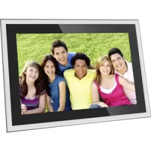 Image of Braun Phototechnik DigiFrame 10X WiFi Digital photo frame 25.7cm 10.1 inch EEC: C (A - G) 1920 x 1200 Pixel 16GB Black