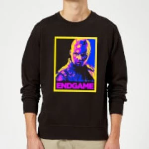 Image of Avengers Endgame Nebula Poster Sweatshirt - Black