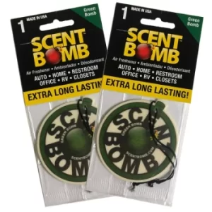 Image of Scent Bomb Green Bomb Scented Air Freshener (Case Of 12)