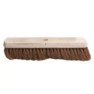 Image of Faithfull FAIBRCOCO18 Soft Coco Broom Head 450mm (18in)