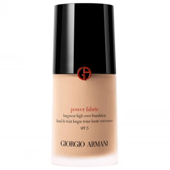 Image of Armani Power Fabric Foundation Various Shades 6 Medium 30ml