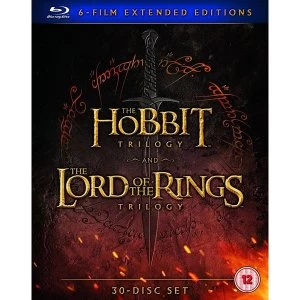 Image of Middle Earth - Six Film Collection Extended Edition Bluray