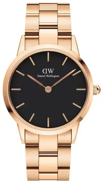 Image of Daniel Wellington Watch Iconic Link Black 36mm - Black DNW-228
