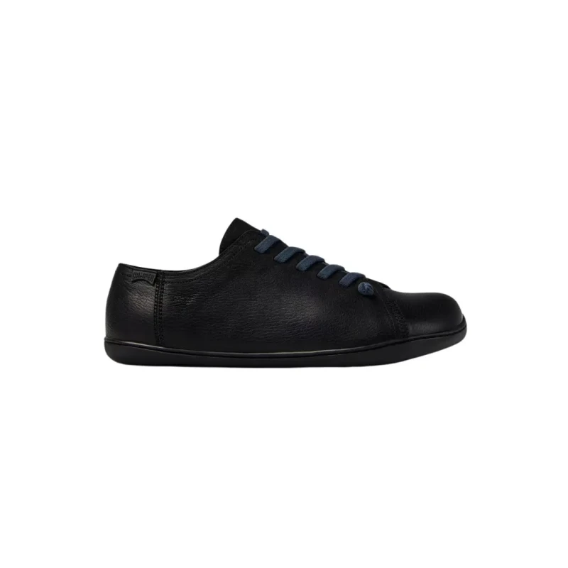 Image of Camper Peu Cami 17665 Leather Mens Lace Up Shoes - Black - Size:UK 9