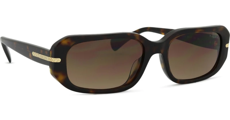 Image of Ralph 0Ra5311U Oval Sunglasses - Brown Brown WFBGR Unisex