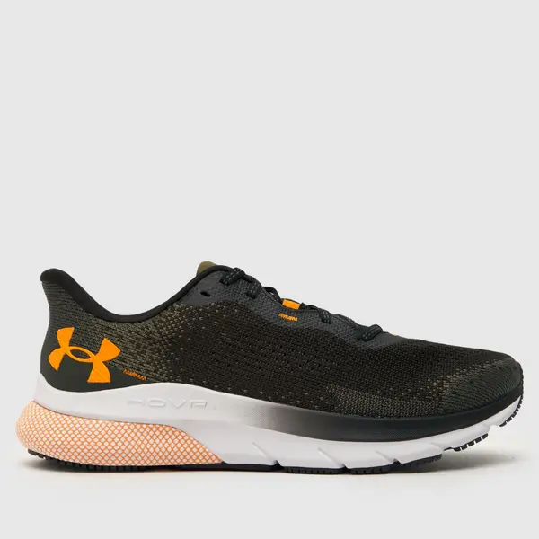 Image of Under Armour hovr turbulence 2 trainers in Black & orange