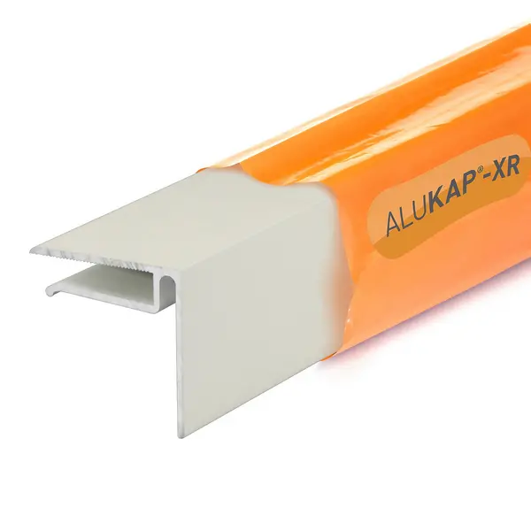 Image of Alukap -XR 6.4mm End Stop Bar 4.8m White