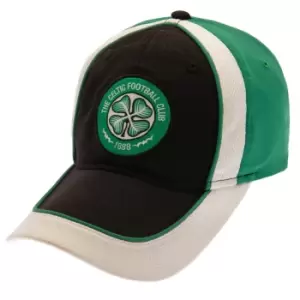 Image of Celtic FC Tech Baseball Cap (One Size) (Green/White/Black)