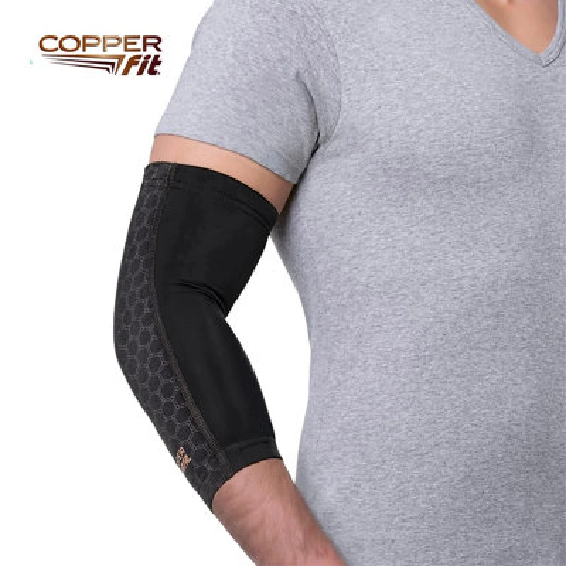Image of COPPER FIT Freedom Elbow Compression Sleeve - Large, Black 754502040940