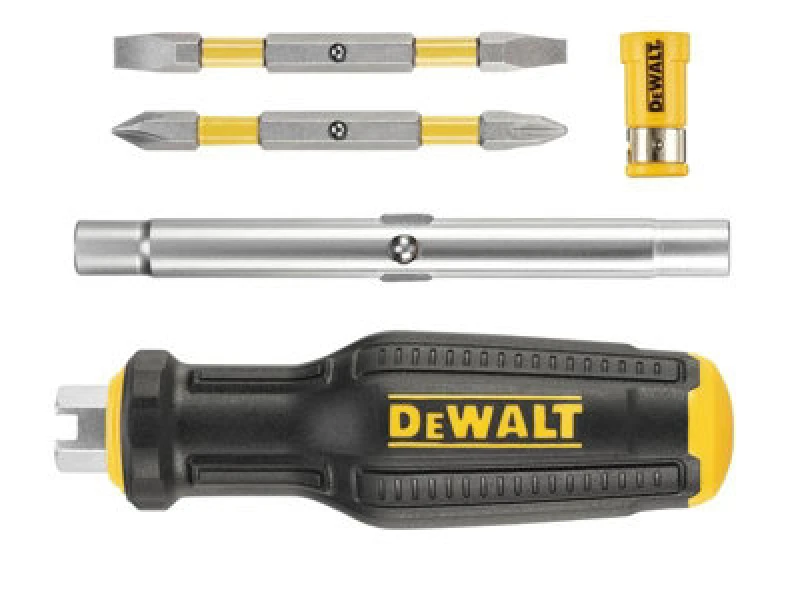 Image of BRICOLINE Bricoline - DEWALT DWHT66569-0 Full Fit 6-way Multi-bit Screwdriver DHT066569 aw-DWHT66569-0