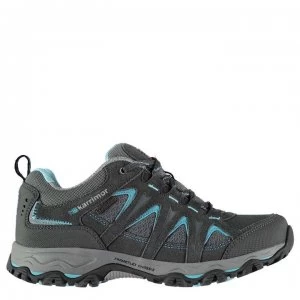 Image of Karrimor Mount Low Ladies Walking Shoes - Grey/Blue