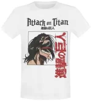 Image of Attack On Titan Channel Titan Jersey white