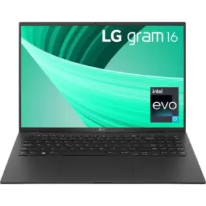 Image of LG gram 16" 16Z90R-K.AD78A1 Laptop Intel Core i7 1TB SSD - Black
