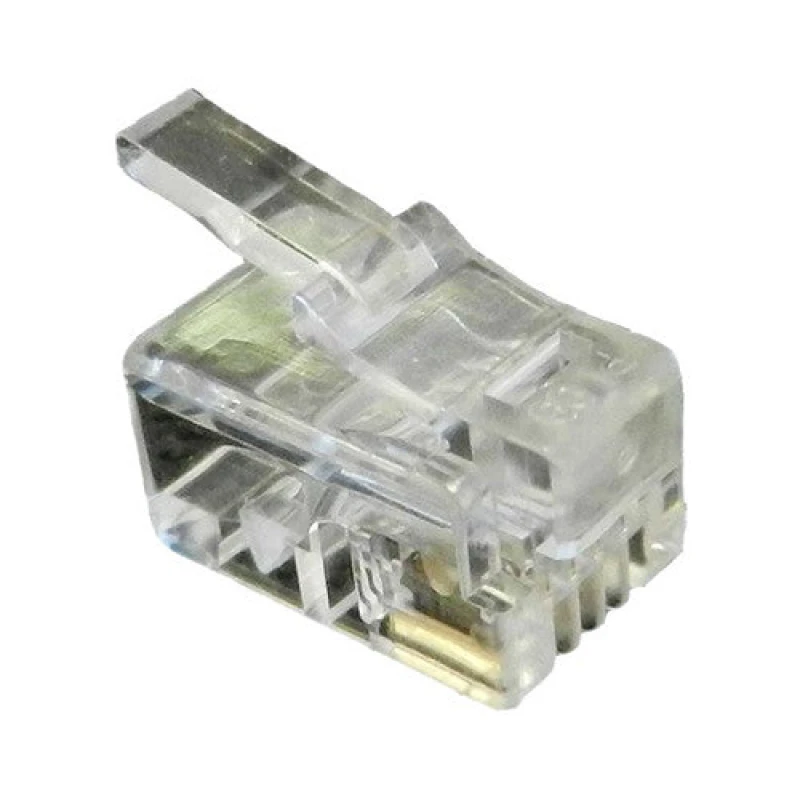 Image of Cablenet Cablenet RJ10 4P4C 24-26AWG Crimp Plug Stranded 22-2142