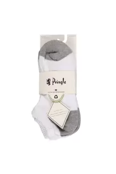 Image of 3 Pair Pack Cushioned Sole Trainer Socks