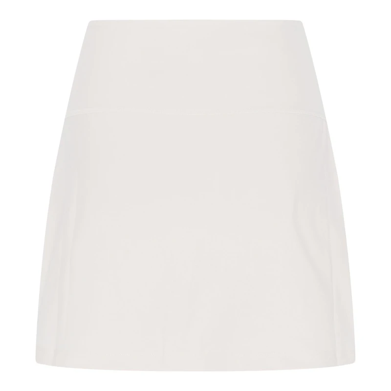 Image of Girlfriend Collective Womens The Skort Skorts Ivory female 10 (S)