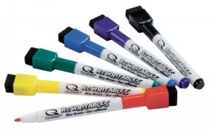 Image of Value Dry Erase Markers Assorted Pack 6