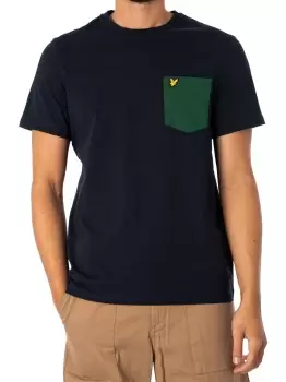 Image of Contrast Pocket T-Shirt
