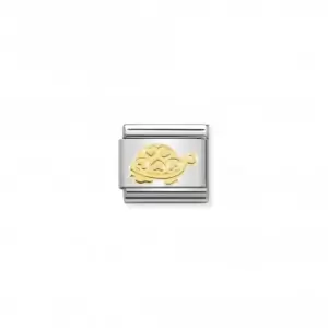 Image of Nomination Composable Classic Symbols 18K Gold Turtle Link 030162/51