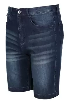 Image of Coolweave Cotton 'Dacken Denim' Casual Shorts