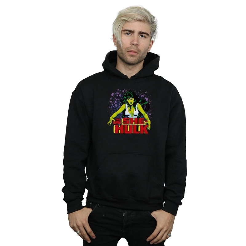 Image of Marvel Marvel Men The Savage She-Hulk Hoodie in Black Size: Small Black S Male 5057972401286