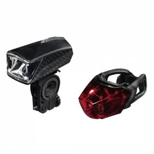 Image of "Pro L.E.D." Bike Light Set, rear/front light batteries