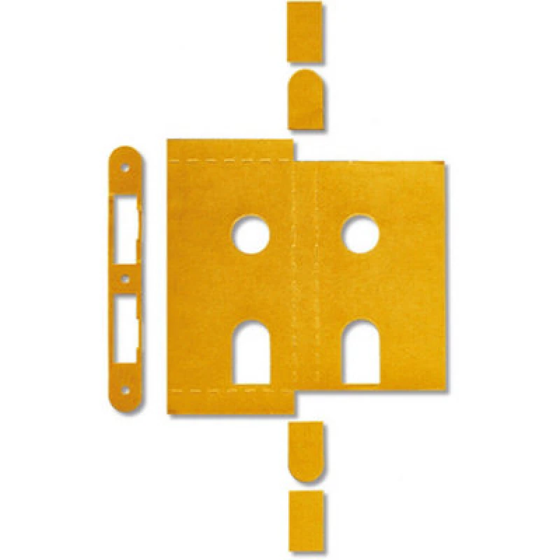 Image of Loops Universal UK Intumescent Lock Protection Kit Suitable for Din Locks FD30/60 Multi unisex