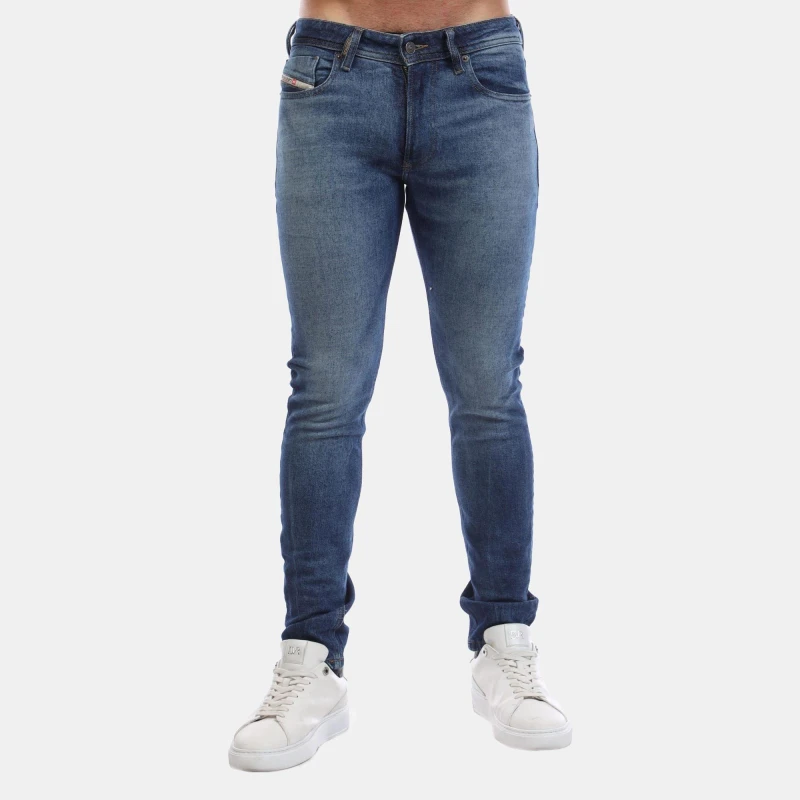 Image of Diesel 1979 Sleenker Skinny-Fit Jeans Blue male 29S