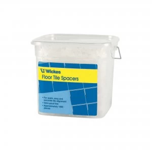 Image of Wickes Floor Tile Spacers 5mm 1500 Pack