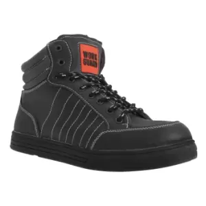Image of Result Mens Work-Guard Stealth S1P Safety Boots (11 UK) (Black)
