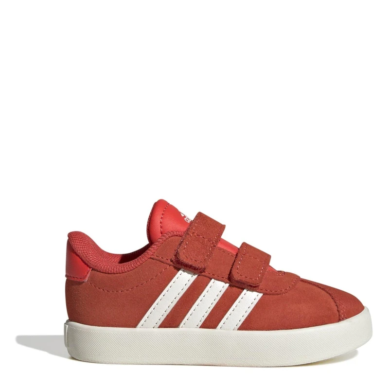 Image of adidas VL Court 3.0 Infants Shoes - Red Red C3