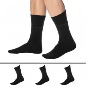 Image of Calvin Klein 3- Pack Cotton Socks - Black TU