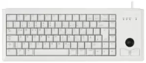 Image of Cherry Trackball Keyboard Wired PS/2 Compact, QWERTY (US) Grey